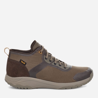 Teva Gateway Mid - Men's Teva Hiking Shoes - Chocolate | India (KBAT34187)